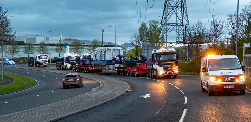 Collett completes 148 T transformer transport