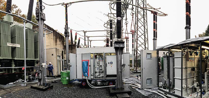 MAXEI, your partner 4.0 to optimise transformer oil treatment