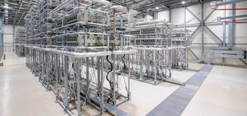 HDVC converter station-siemens-energy