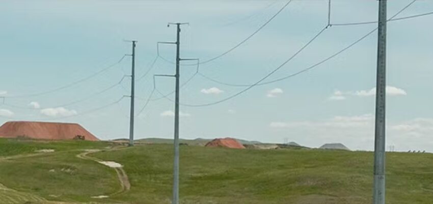 North Dakota transmission line