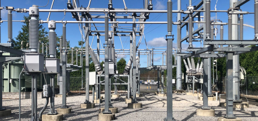 a power substation