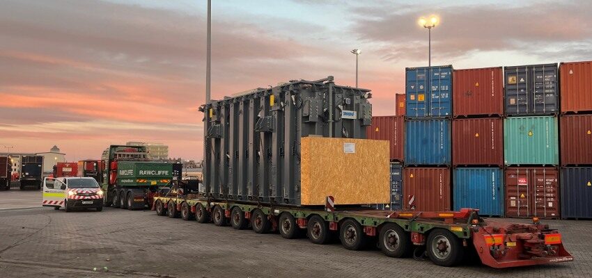 SSEN Transmission transformer for Rhothienorman Substation