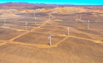 First turbines energized at 816 MW wind farm in Chile