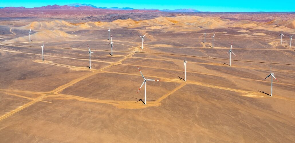 First turbines energized at 816 MW wind farm in Chile