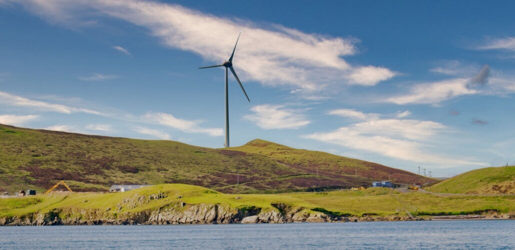 Viking Wind Farm’s first power