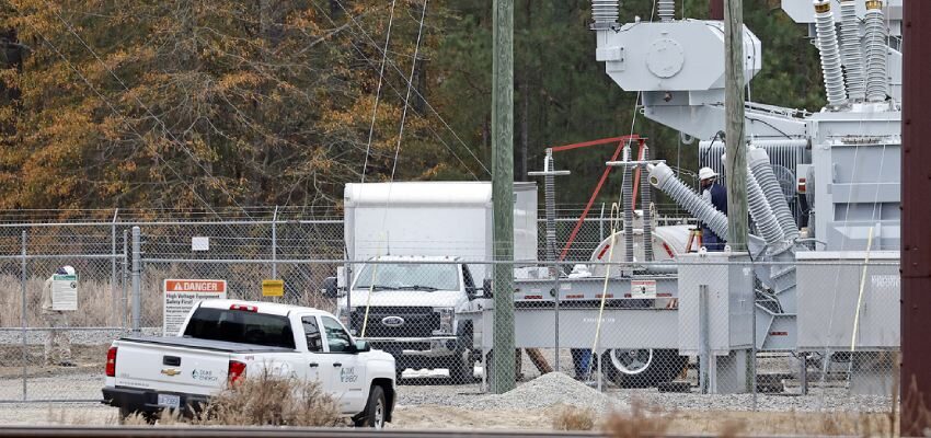 US substation equipment vandalism